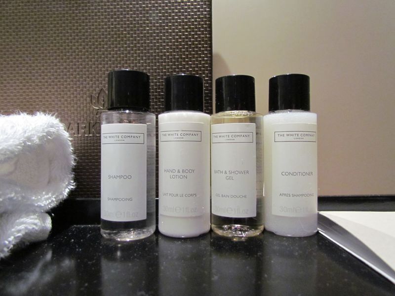 Toiletries from The White Company are classy and show some thought in selection.